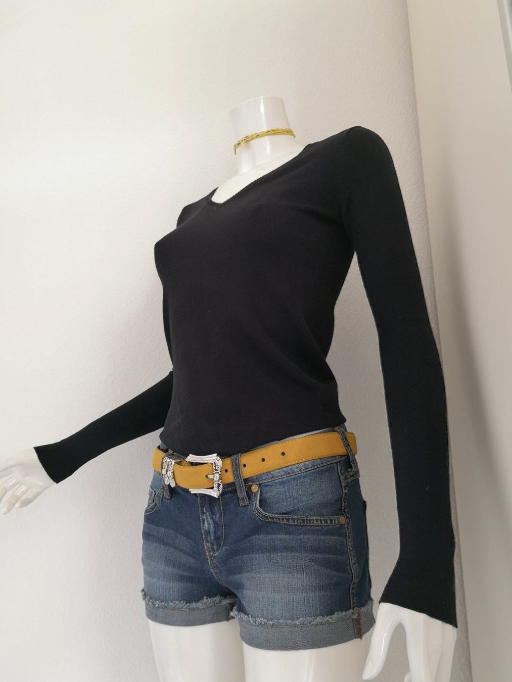 Mango Pullover & Sweatshirts: 🤩MANGO STRICK PULLOVER SCHWARZ V-SCHNITT NEU & D&G P. – Neu (gemäss Beschreibung) aus Olten von Naja-Twins-Twins 5