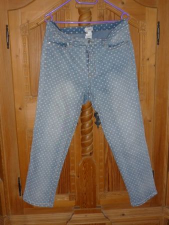 JEANS HEINE GR. 22 TEILE -94 BIS 100 CM. -BEIN L. 101 CM.