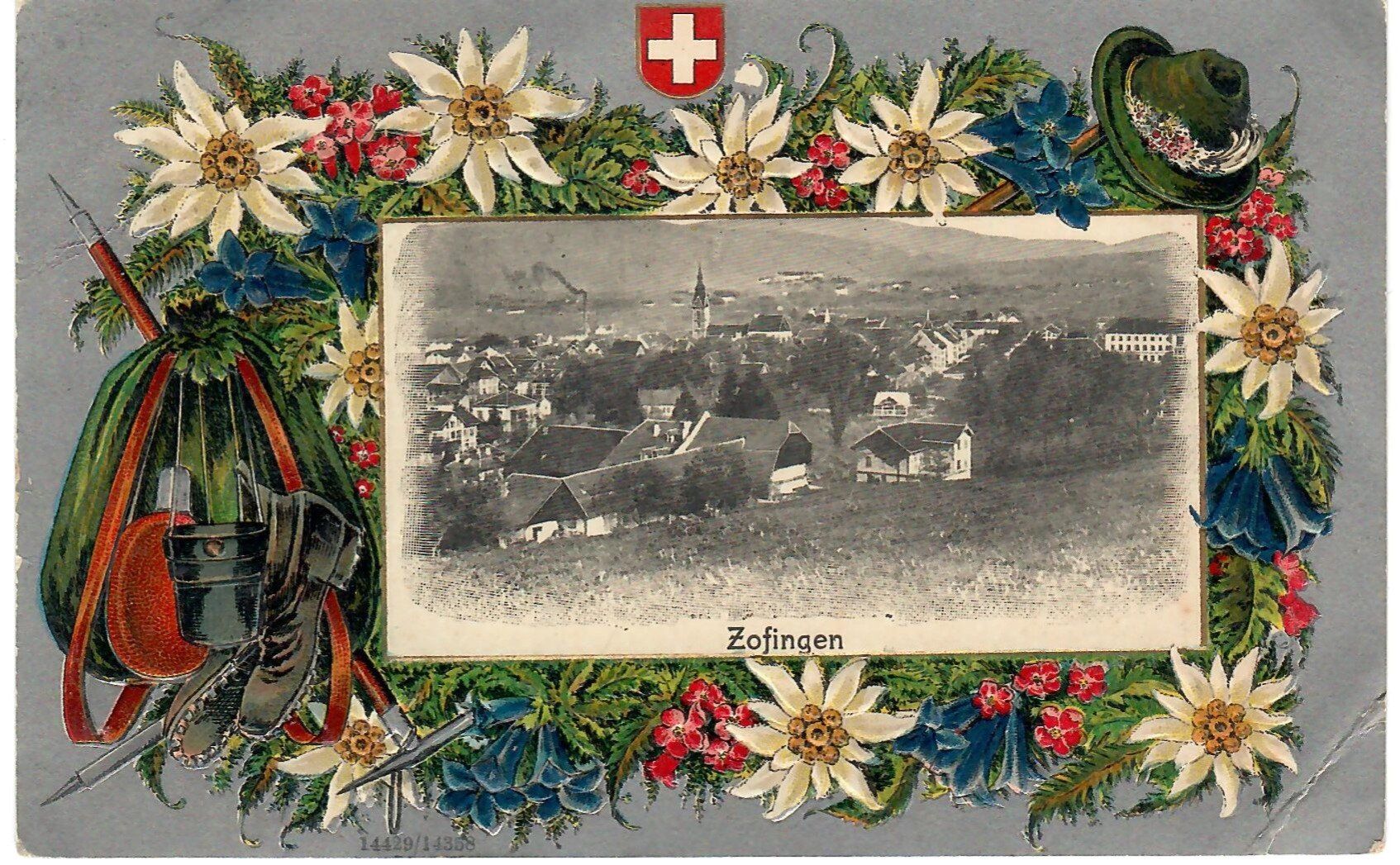 Cartoline postali: Zofingen – Usato da Zweisimmen venduto da jakobsweg