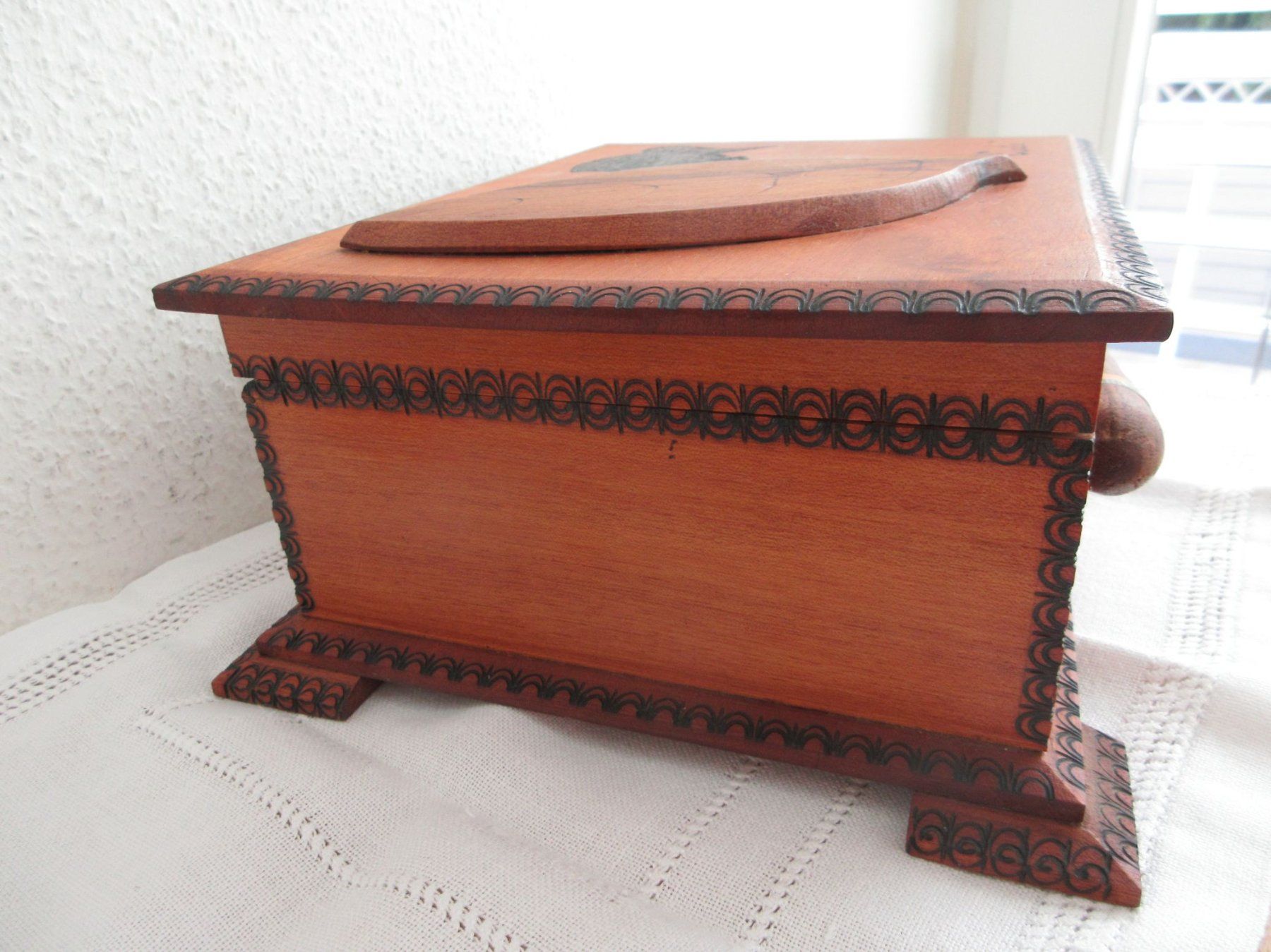 Humidor per sigari: Cubanischer Humidor – Usato da Binningen venduto da mondoantico 3