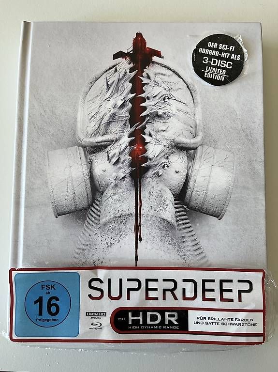 Tutti i DVDs: Superdeep [Mediabook 4k UHD+Blu-Ray] – Nuovo (secondo la descrizione) da Zürich venduto da audn