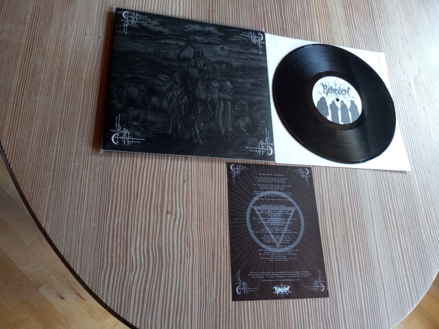 Vinyles: Behexen/Satanic W.-Split 10'' Black Vinyl 2008 – D'occasion à Brienz BE par INTERNALFIRE