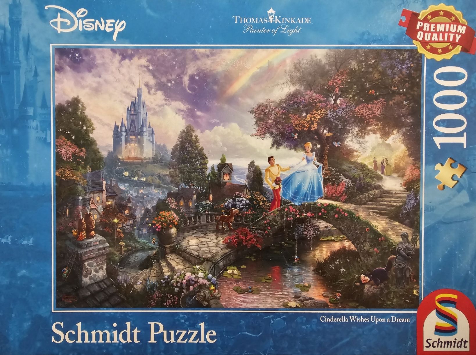 Puzzles: Schmidt Thomas Kinkade "Cinderella - Aschenputtel" 1000Teile – D'occasion à Bütschwil par Taranabo