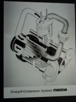 Prospekt Werksfoto Mazda Compressor-System