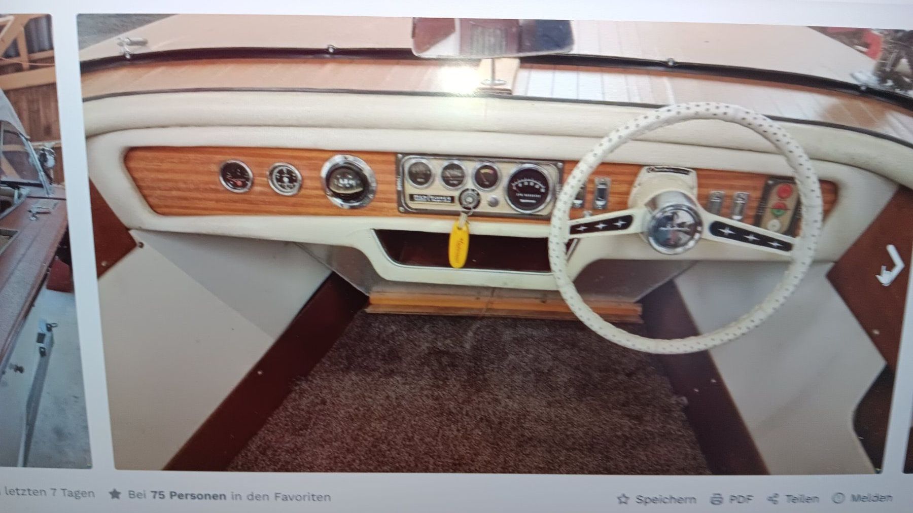 Barche: Riva Burkhardt 580 Oldtimer Motorboot restauriert 1969 – Usato da Wauwil venduto da fiero2000 3