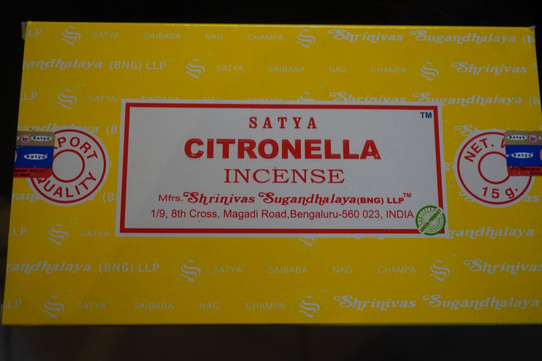 Candele: Nag Champa Citronella   Räucherstäbchen BOX – Nuovo e nell'imballaggio originale da Eschenbach SG venduto da topstone 1