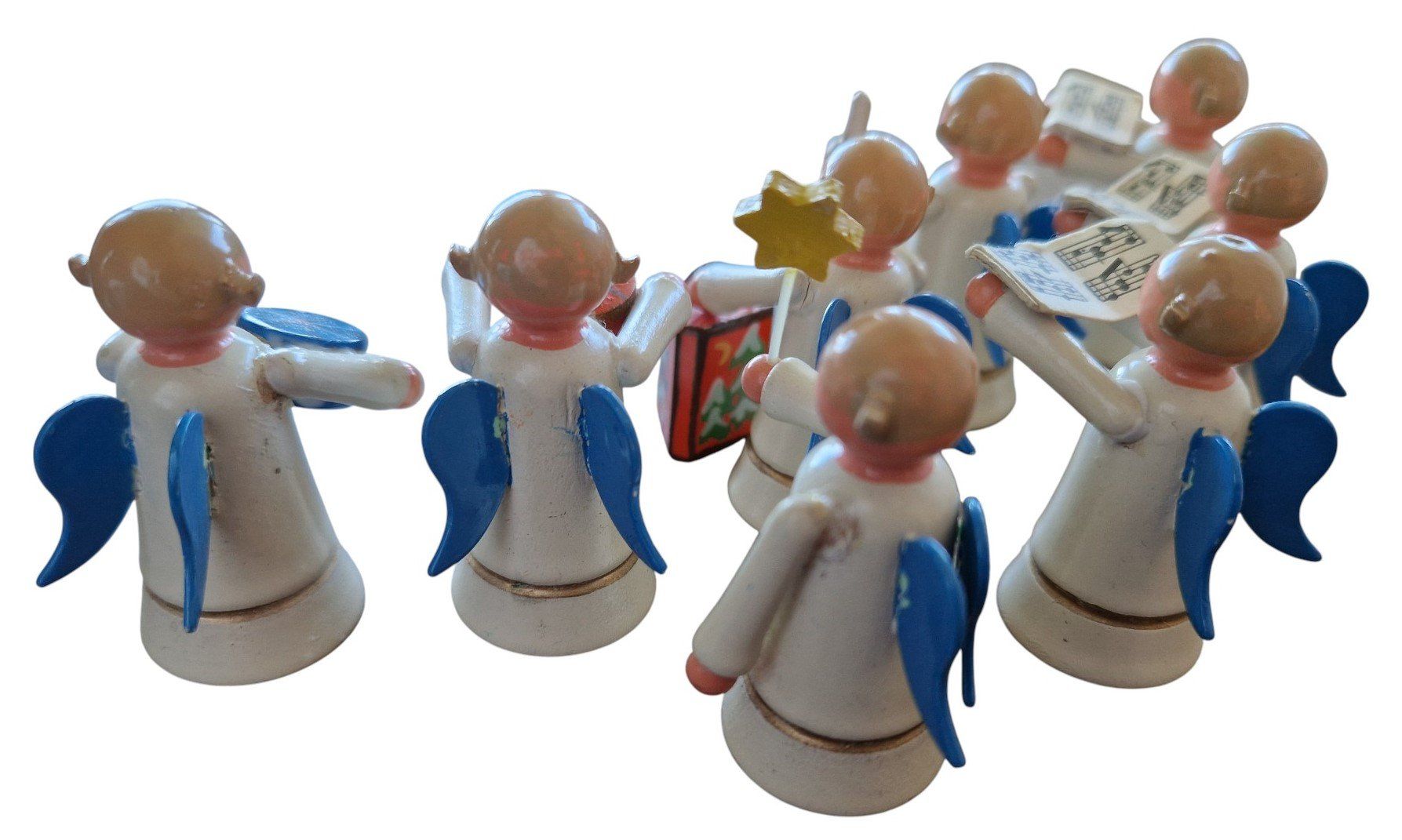 Statuette: Erzgebirge Figur Engelchor – Usato da Mörschwil venduto da lindaswunderkiste 4