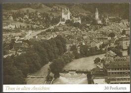 Thun BE in alten Ansichten 30 Repro Ansichtskarten sehr gut