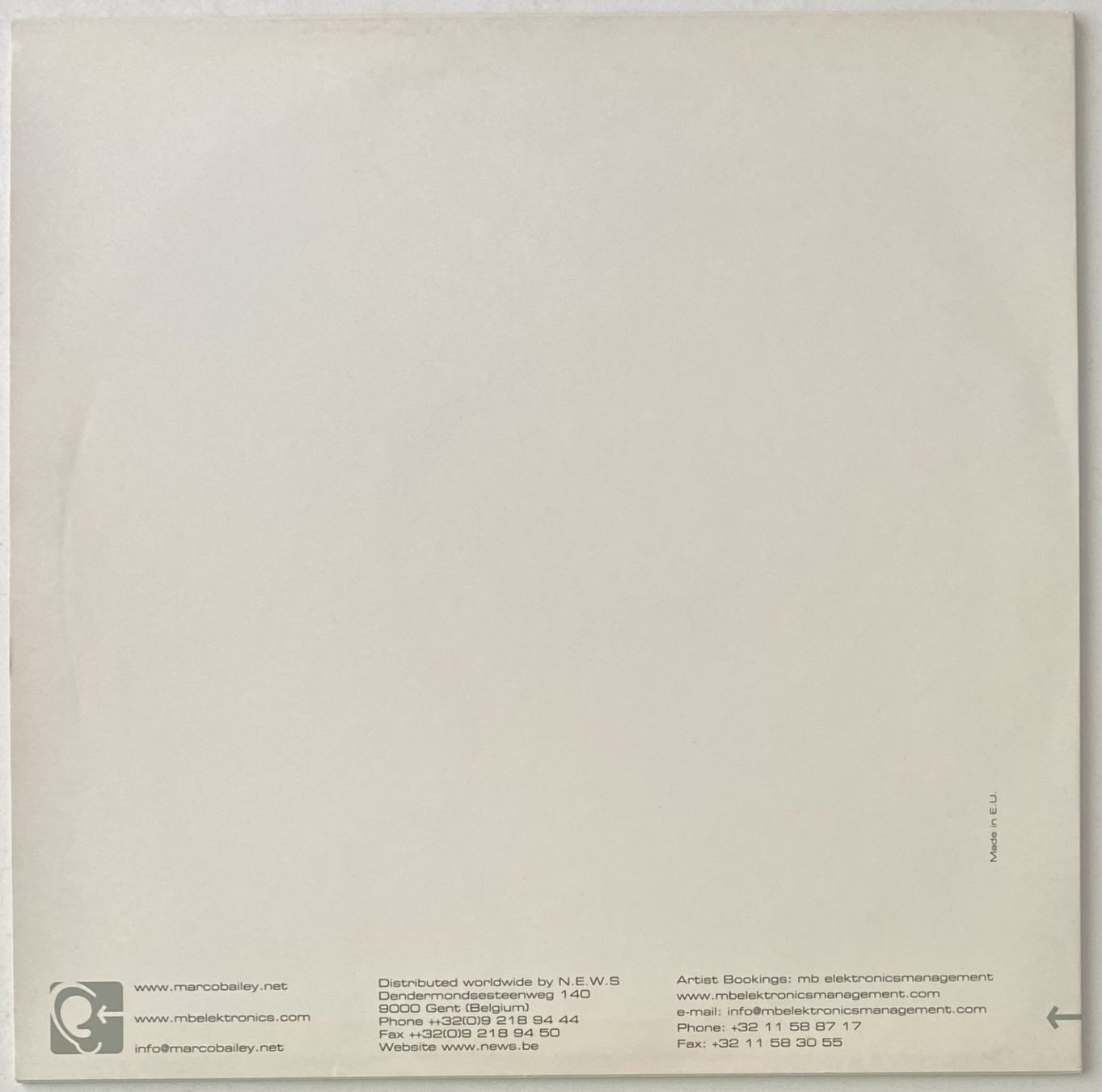 Dischi in vinile: Sam Ostyn & Trish Van Eynde, Open Window ep (Techno) – Nuovo (secondo la descrizione) da Flums venduto da Empe1 1