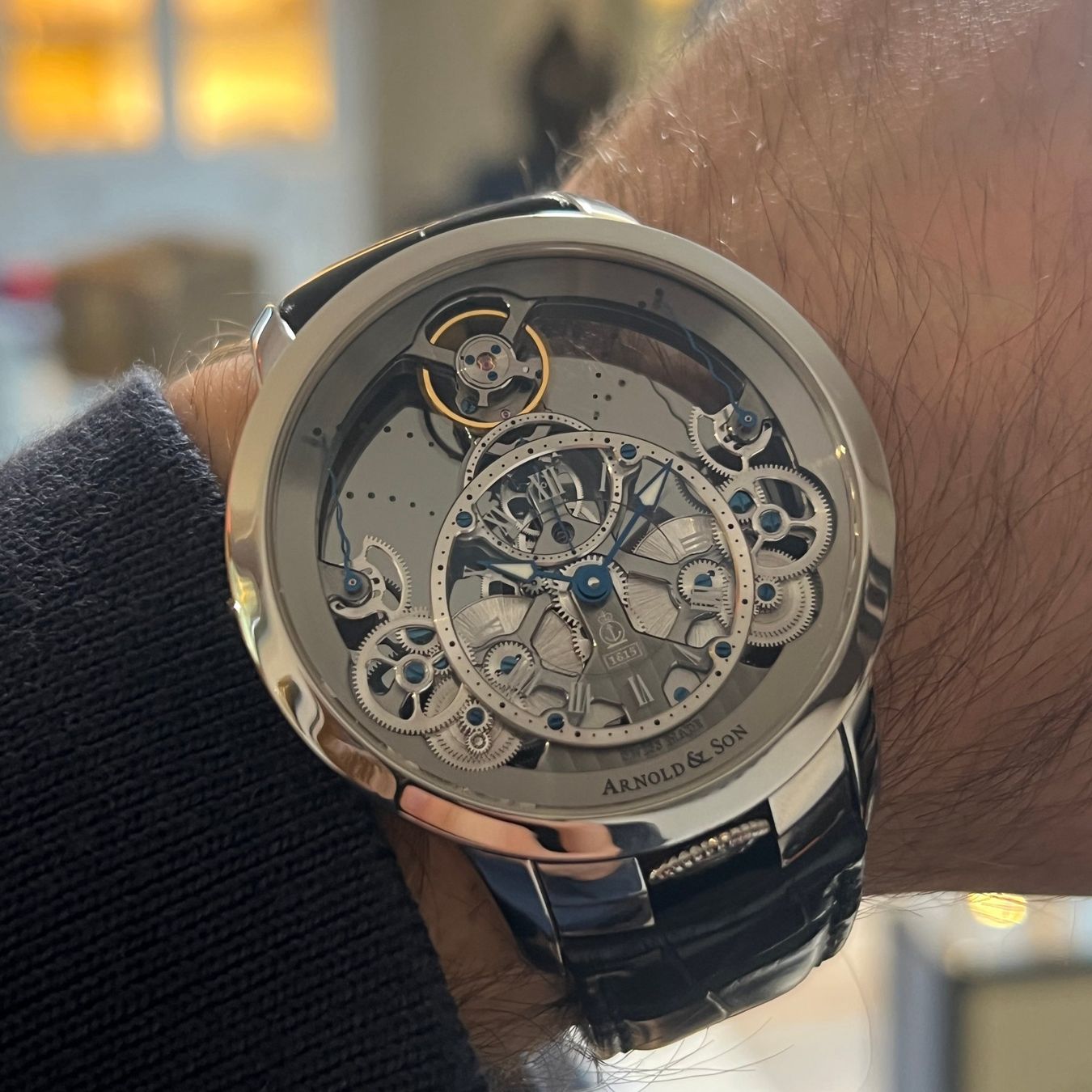 Montres: Arnold & Son Time Pyramid Full Set 1TPAS.S01A – D'occasion à Carouge GE par Watchaser 3