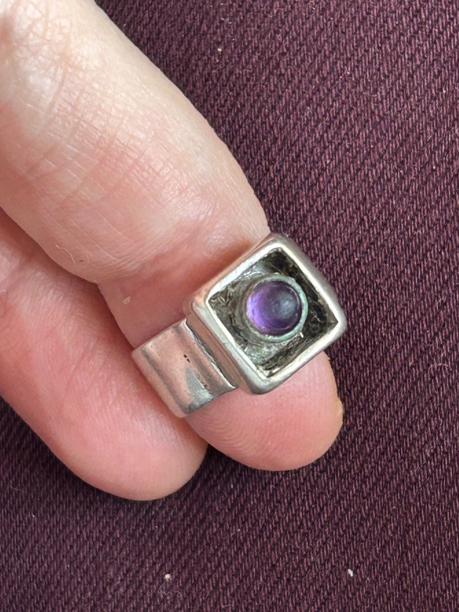 Ringe: Silberring Amethyst (48/10) – Gebraucht aus Laufen von Bellebellezza 2