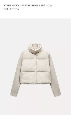 Zara Jacke beige Grösse XL