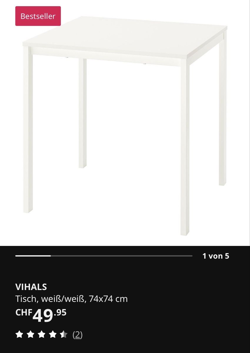 Ikea Tische: Ikea Tisch  – Neu (gemäss Beschreibung) aus Bern von Leandro123654