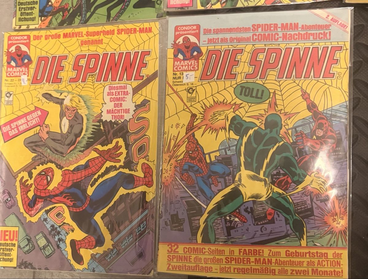 Fumetti: Die Spinne Condor Marvel Comics Sammlung Konvolut – Usato da Densbüren venduto da lana79 4