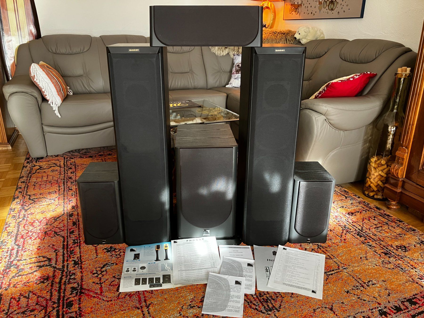 Quadral Home Cinema: Quadral und Phonar Lautsprecher – Usato da Siebnen venduto da moparperform 1