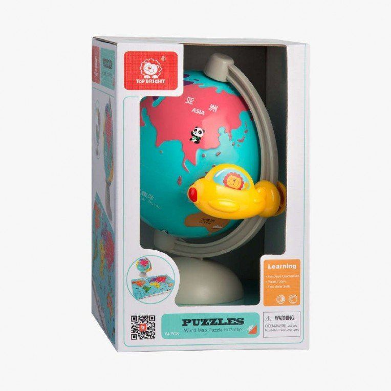 Puzzle: Topbright Puzzle Weltkarte in Globus – Nuovo e nell'imballaggio originale da Oensingen venduto da Liquidations-Shop 3