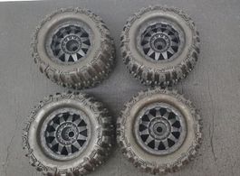 Pro-Line Trencher X 3,8" Reifen mit F-11 17mm 1/2" Offset MT