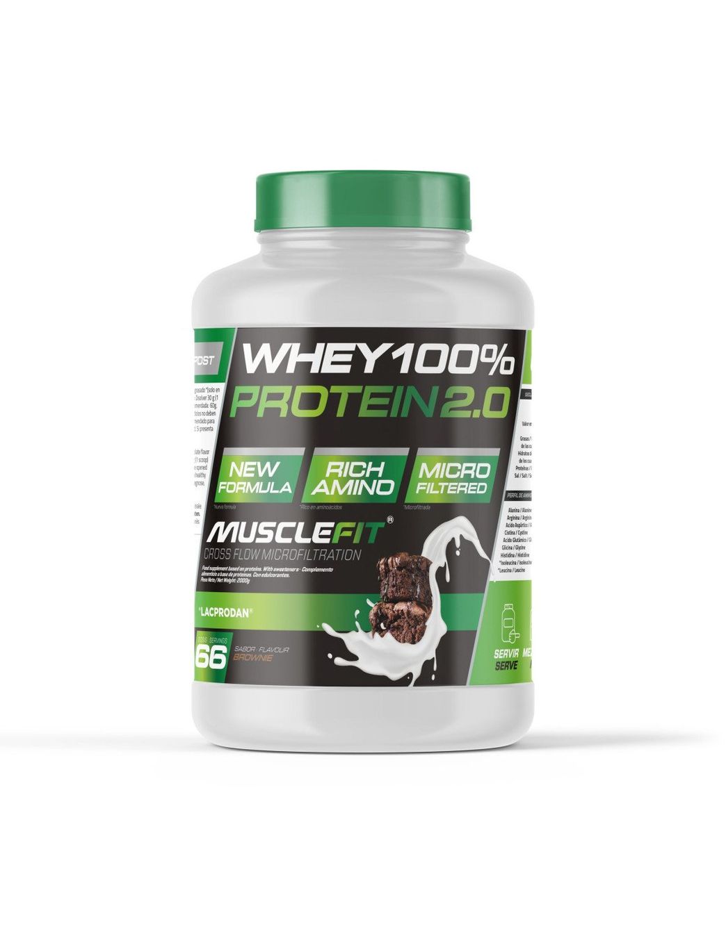 Lebensmittel & Spezialitäten: Whey Protein 2.0 - Musclefit - Brownie – Neu und originalverpackt aus Zürich von MUSCLECULT.FIT