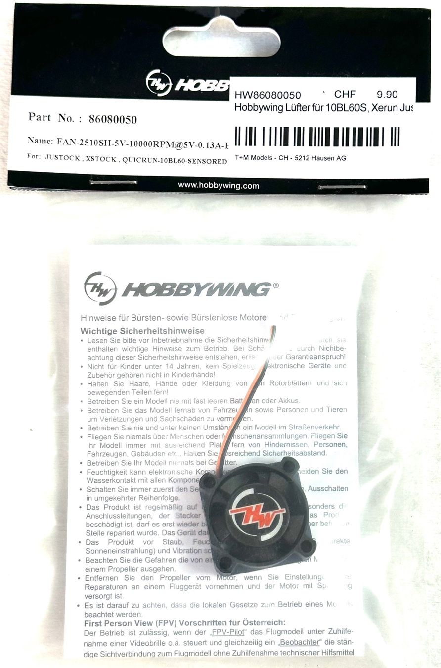 RC Modellbau: VENTILATEUR HOBBYWING RC FAN – Neu und originalverpackt aus Yverdon-les-Bains von Fijo-rc