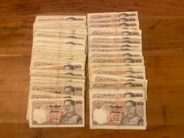 Thailand 100 Stück 10 Baht Rama IX Series 12 1980