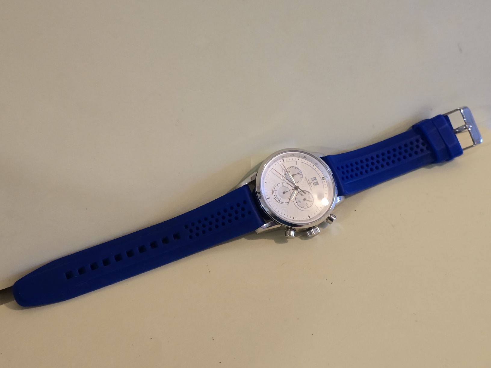 Zeno Uhren: ZENO WATCH BASEL big date  CHRONOGRAPHE  – Gebraucht aus Grand-Lancy von Montre-Swiss 5