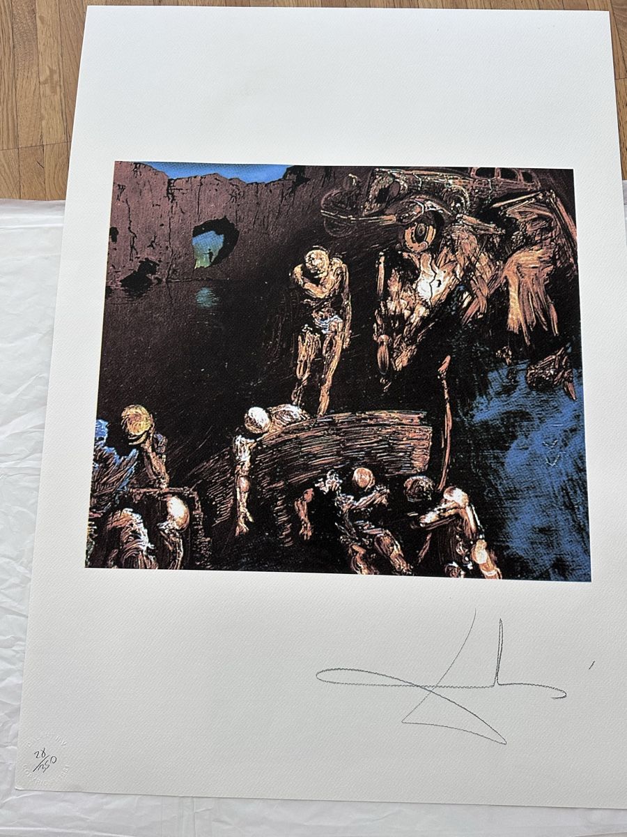 Grafica & Litografie: Salvador Dali Print – Usato da Zürich venduto da Ddechkovd