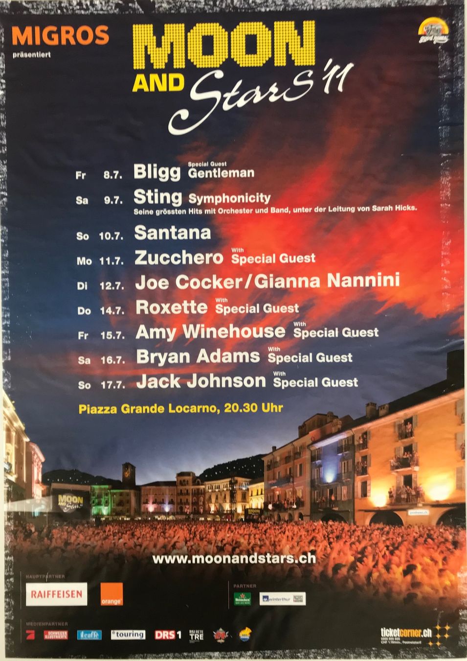 Foto & Immagini: Konzertplakat Moon & Stars – Usato da Egolzwil venduto da Studart