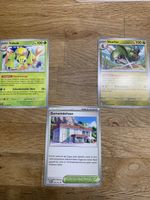 3 Pokémon Karten Top Zustand Voltula Sharfax Gemeindehaus