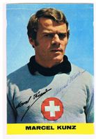 Marcel Kunz 1943-2017 Nati Schweiz Autogramm Foto 10x15cm