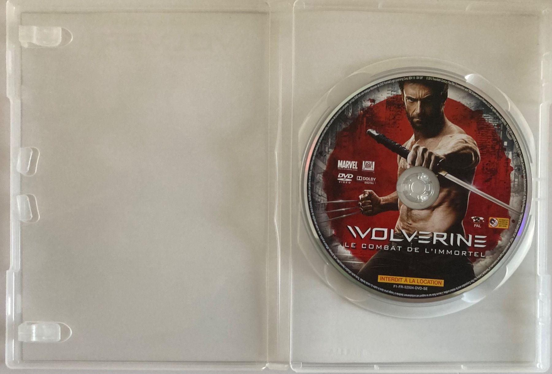 Tutti i DVDs: VOLVERINE LE COMBAT DE L'IMMORTEL – Usato da Poliez-Pittet venduto da Newtown-Records 2