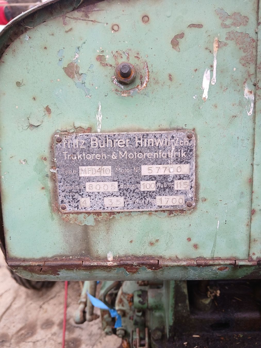 Bührer Trattori: Bührer Standard MFD410 – Difettoso da Rueyres-les-Prés venduto da yan_n9mq 4