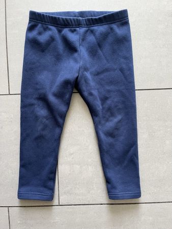 Blaue Thermo Leggins, Gr. 98