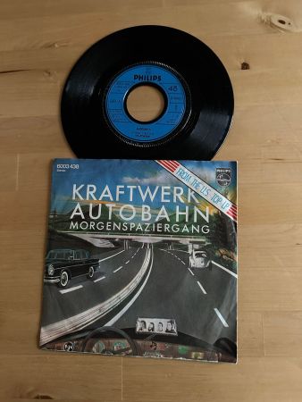 KRAFTWERK Kult Hit Autobahn rare Single Techno 7"