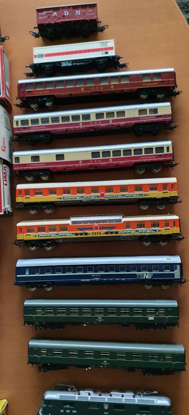 Lima Modellini di ferrovie: LIMA Modelleisenbahn – Usato da Kreuzlingen venduto da Rschweiz1 4