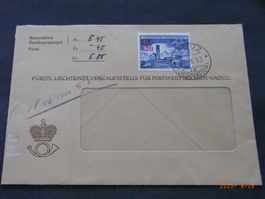 Fl 1952 254 Nachnahme FDC 25.9.1952