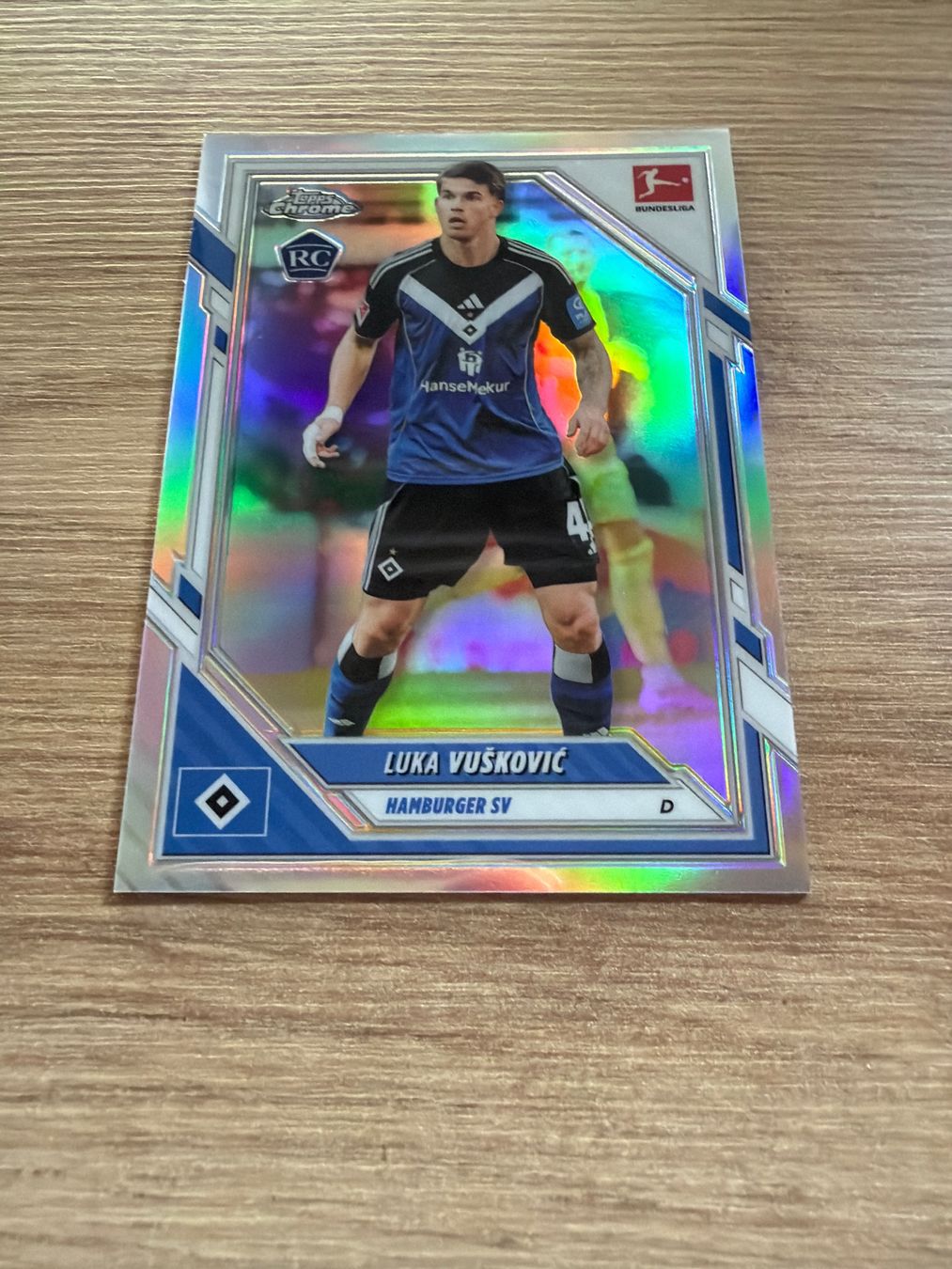 Topps Cartes à collectionner: Soccer Luka Vuskovic REFRACTOR Topps Chrome 2026 – D'occasion à Netstal par Clutch79Cardz 1