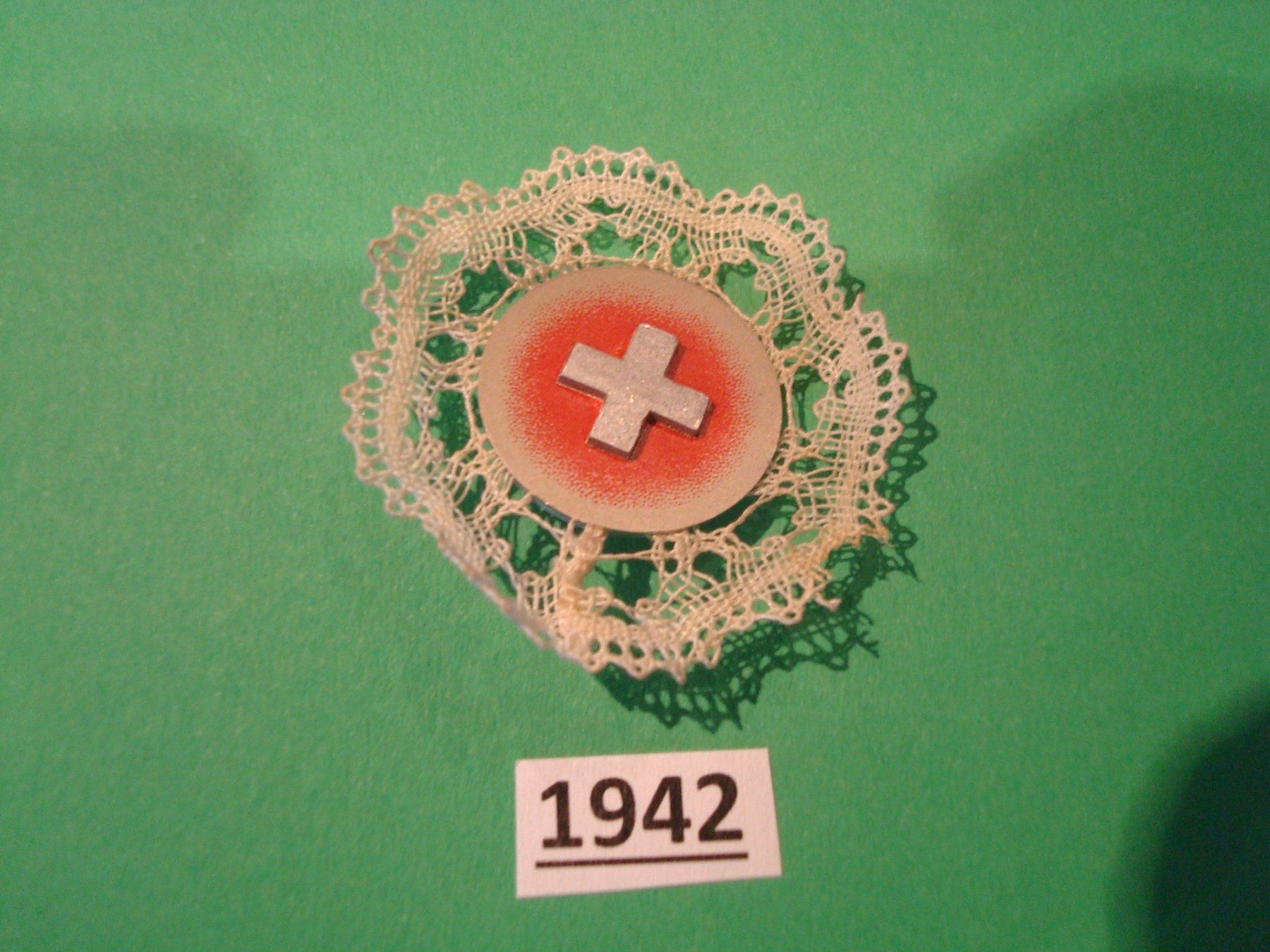 Placchette & Badge: Abzeichen 1. August 1942 – Usato da Riehen venduto da Baerewaegli
