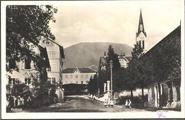 Bettlach SO Ortsansicht Kirche , ca.1930