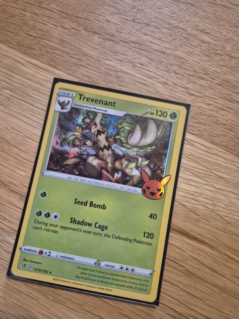 Pokémon Carte collezionabili: Trevenant Holo Trick or Trade – Nuovo (secondo la descrizione) da Altdorf UR venduto da Josi5588 2