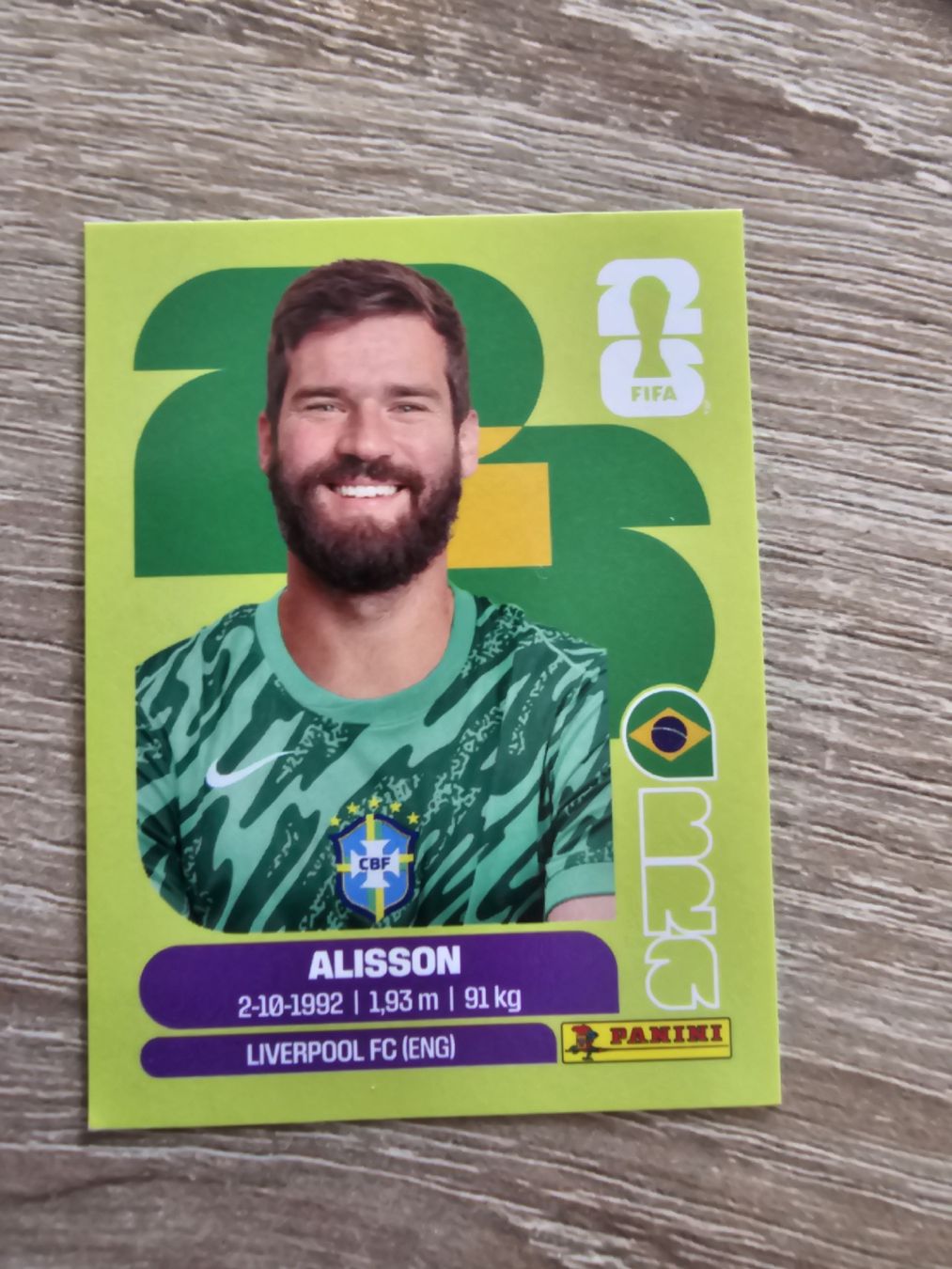 Panini Carte collezionabili: WM 2026 Panini: Alisson – Nuovo (secondo la descrizione) da Zürich venduto da gtop