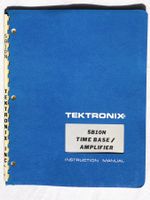 Instruction Manual Tektronix 5B10N Time Base/Amplifier