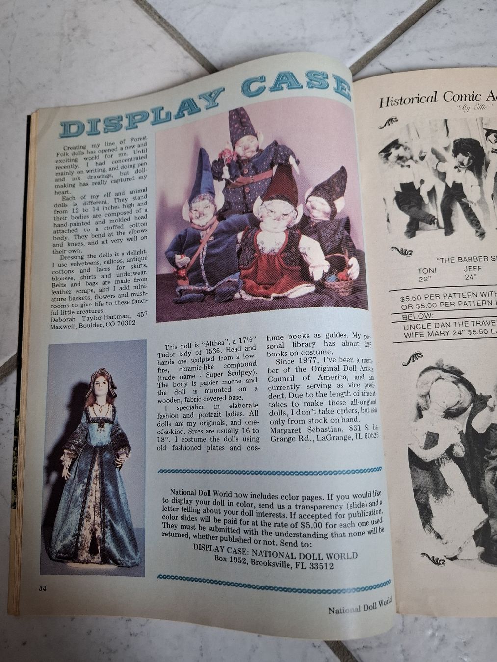 Riviste & Magazine: Vintage Doll World Heft Dezember 1981 – Usato da Rafz venduto da Isidorro1 2