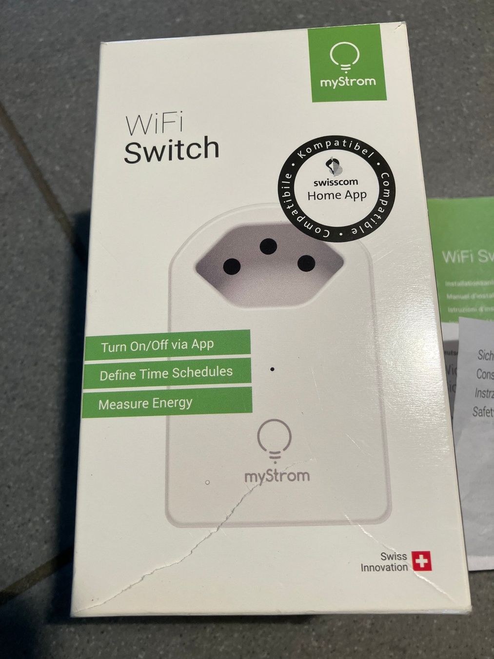 myStrom Stecker: myStrom WiFi Switch mit Anleitung und Verpackung – Neu (gemäss Beschreibung) aus Winznau von gugi2009