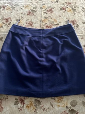 Eleganter Esprit blauer Rock, Grösse 42