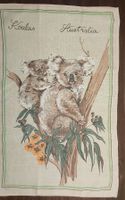 Küchentuch Leinen Motiv Koalas Australien