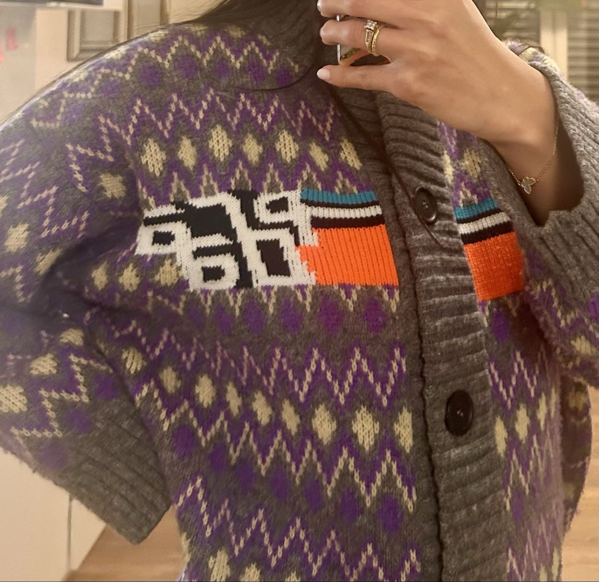 Prada Pullover & Sweatshirts: Prada Thick Cardigan gr 36 oversized – Gebraucht aus Zürich von nin_mk8s