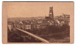 Fotografie Fribourg /Freiburg, Ortsansic