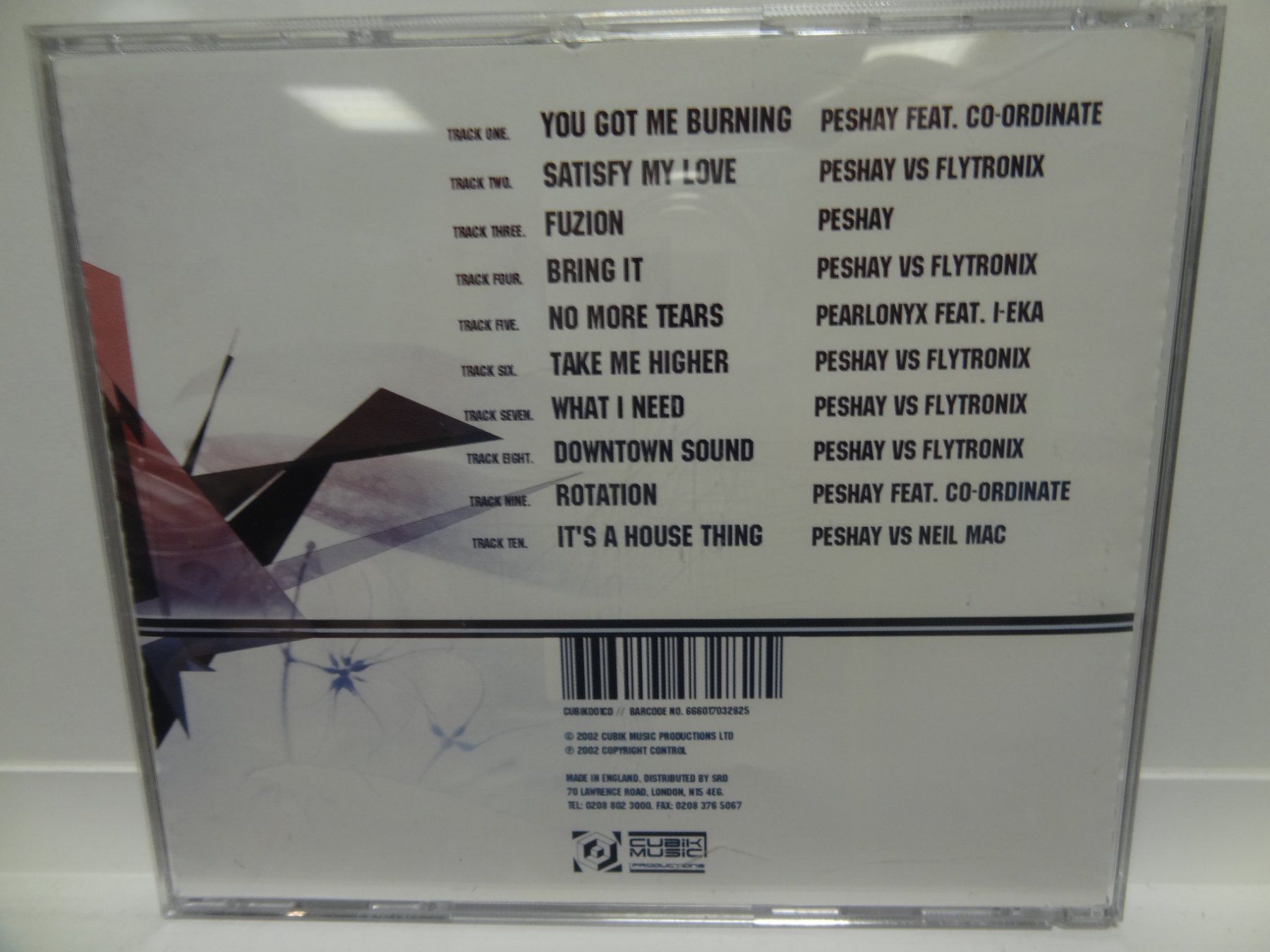 CD: Peshay, Fuzion – Usato da luzern venduto da musicandart 1