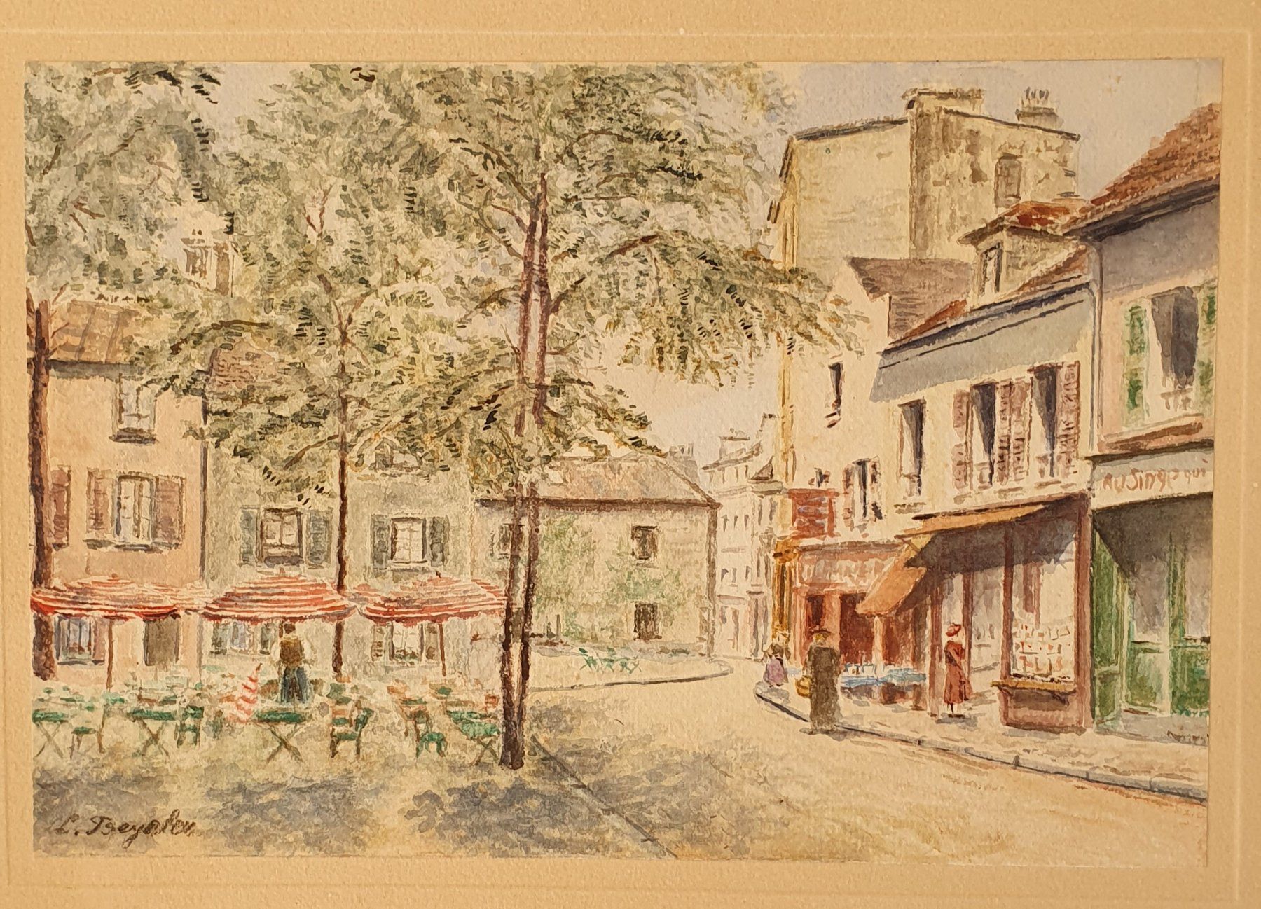 Dipinti: Dessin / aquarelle Beyeler – Usato da Servion venduto da meno999