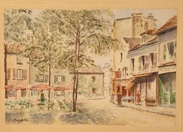 Dessin / aquarelle Beyeler